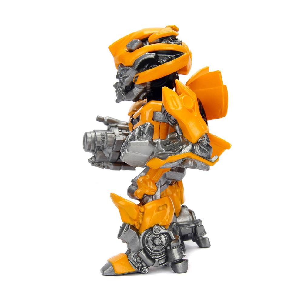 Transformers News: Metals Diecast Transformers: The Last Knight 4" Optimus Prime & Bumblebee