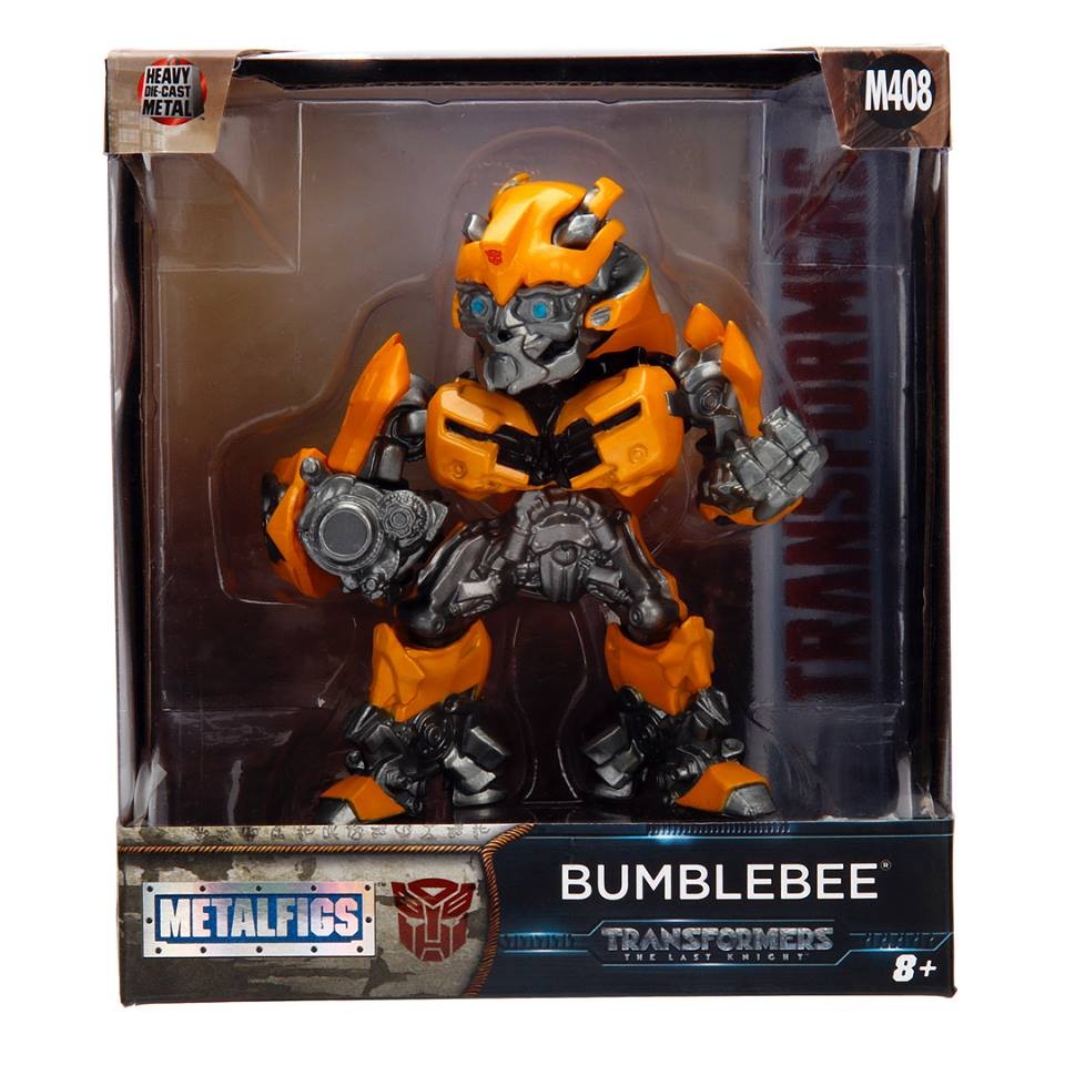 Transformers News: Metals Diecast Transformers: The Last Knight 4" Optimus Prime & Bumblebee