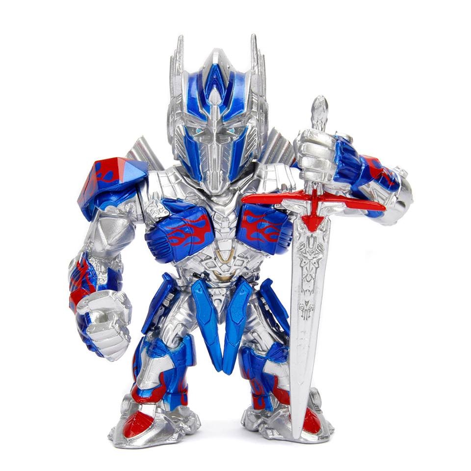 Transformers News: Metals Diecast Transformers: The Last Knight 4" Optimus Prime & Bumblebee