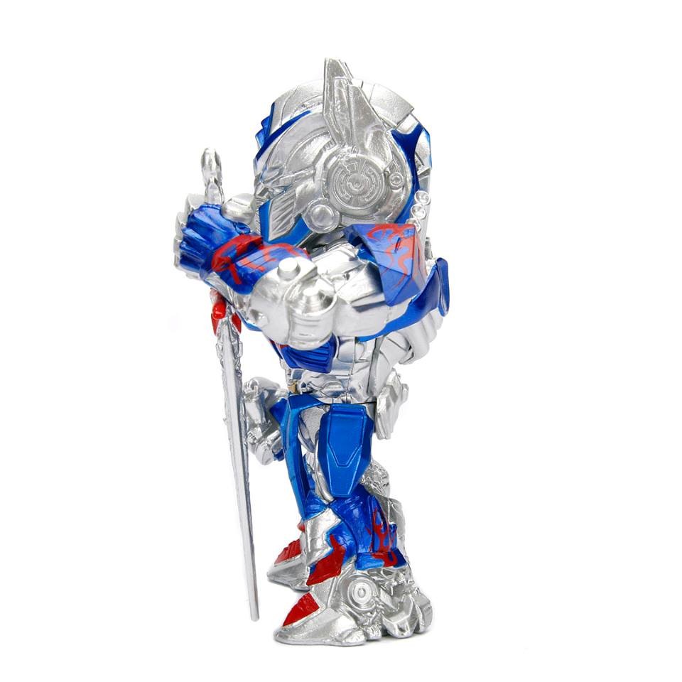 Transformers News: Metals Diecast Transformers: The Last Knight 4" Optimus Prime & Bumblebee