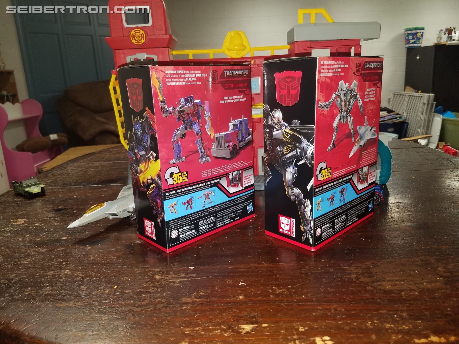 Transformers News: Pictorial Reviews for Transformers Studio Series Starscream and Optimus Prime