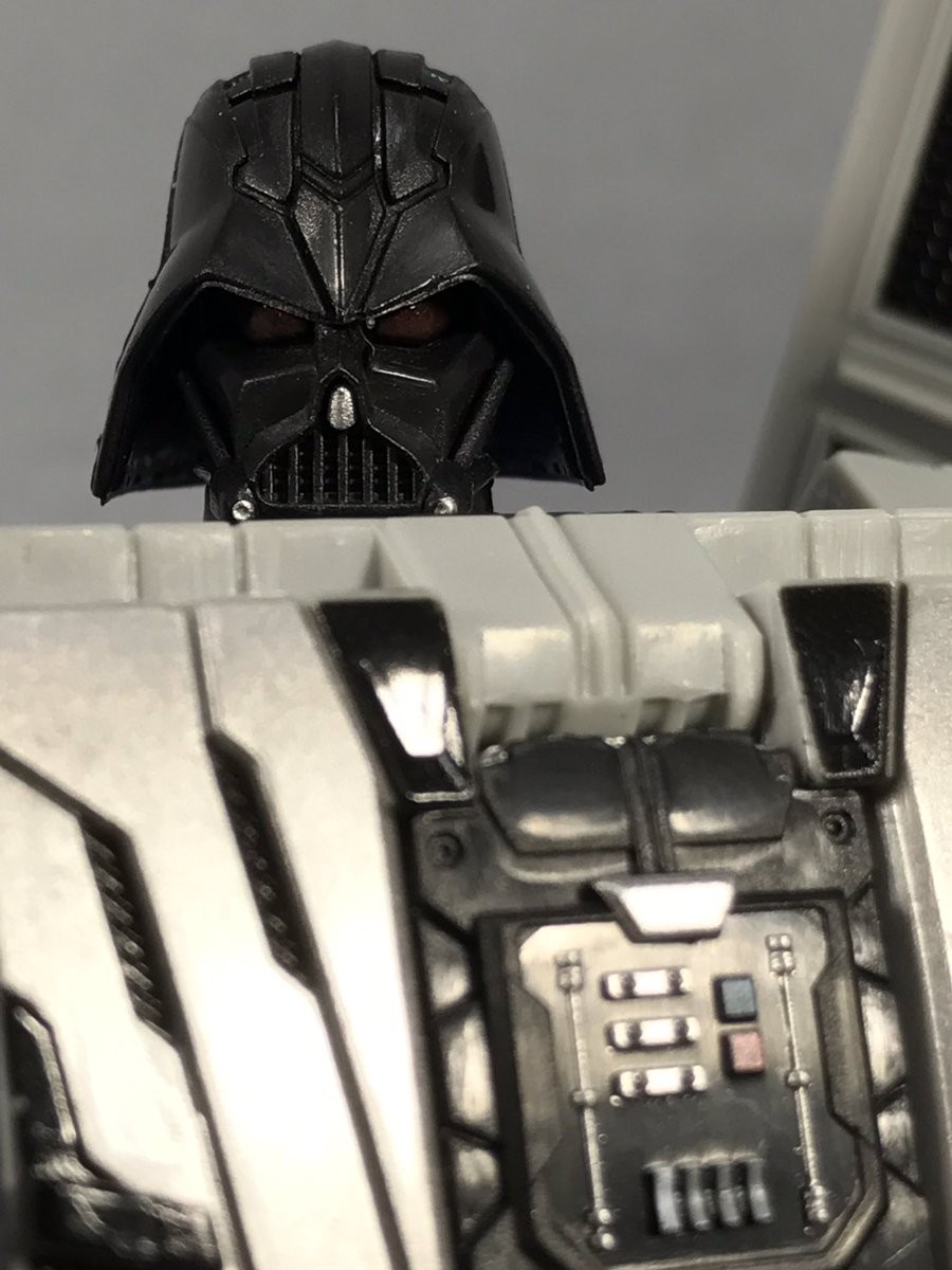 Transformers News: In-Hand Images of Takara Star Wars Powered By Transformers X1 Tie Advanced