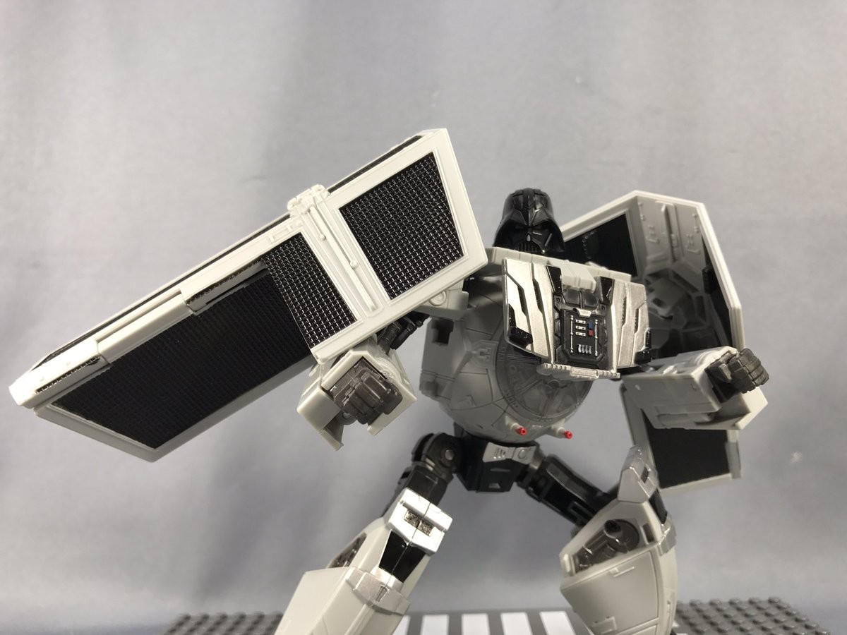 Transformers News: In-Hand Images of Takara Star Wars Powered By Transformers X1 Tie Advanced