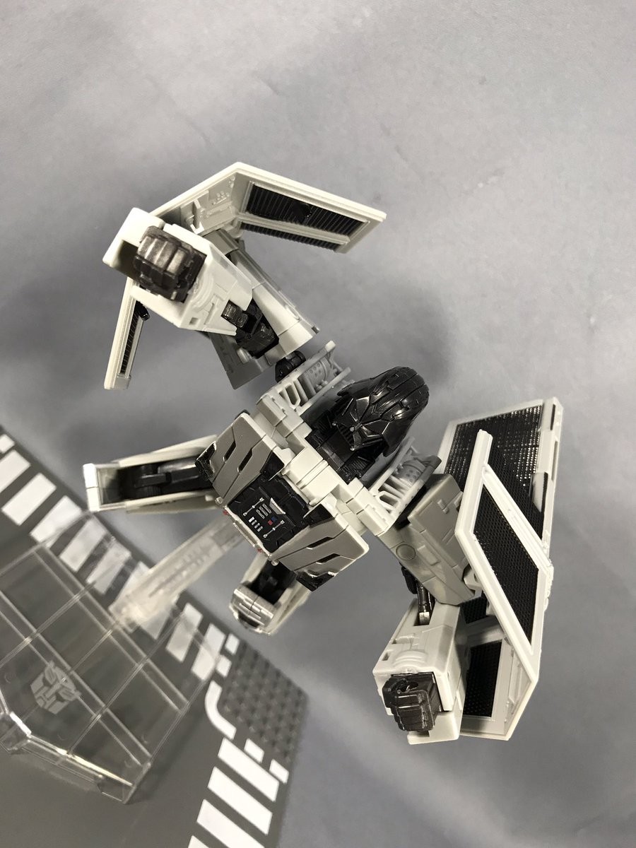 Transformers News: In-Hand Images of Takara Star Wars Powered By Transformers X1 Tie Advanced