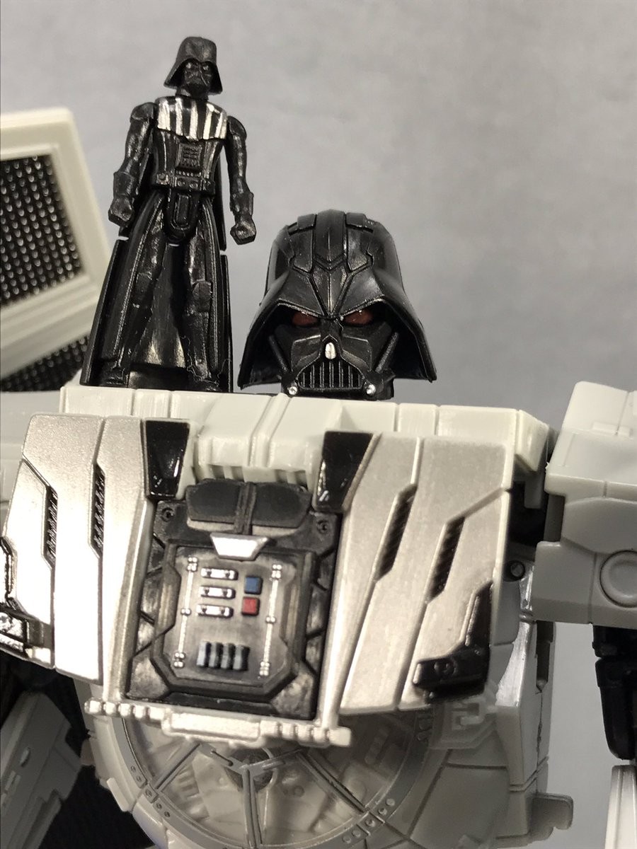 Transformers News: In-Hand Images of Takara Star Wars Powered By Transformers X1 Tie Advanced