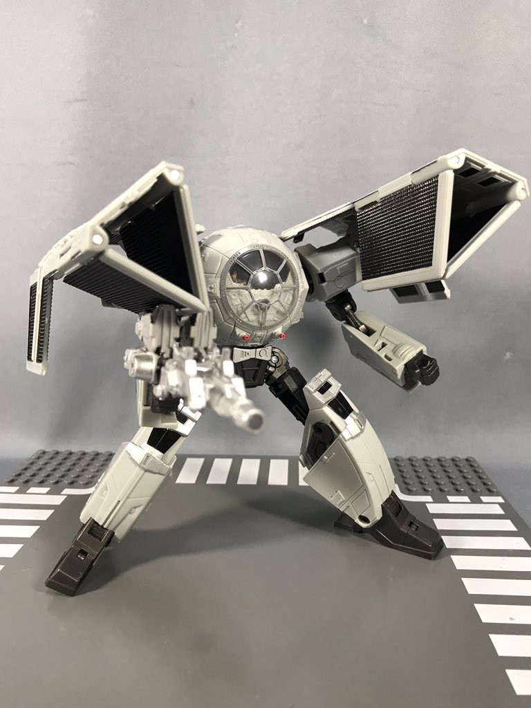 Transformers News: In-Hand Images of Takara Star Wars Powered By Transformers X1 Tie Advanced