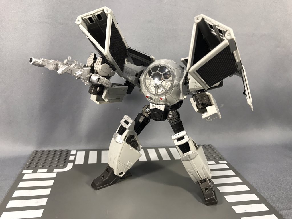 Transformers News: In-Hand Images of Takara Star Wars Powered By Transformers X1 Tie Advanced