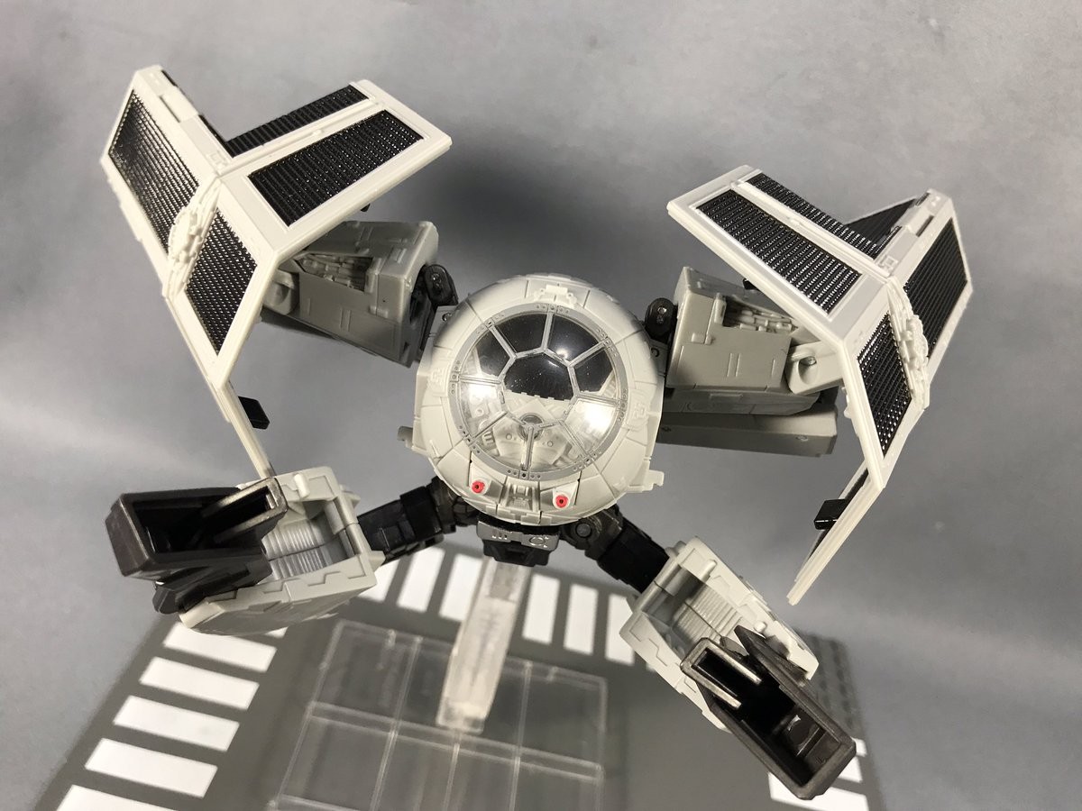 Transformers News: In-Hand Images of Takara Star Wars Powered By Transformers X1 Tie Advanced