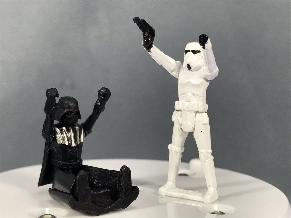 Transformers News: In-Hand Images of Takara Star Wars Powered By Transformers X1 Tie Advanced