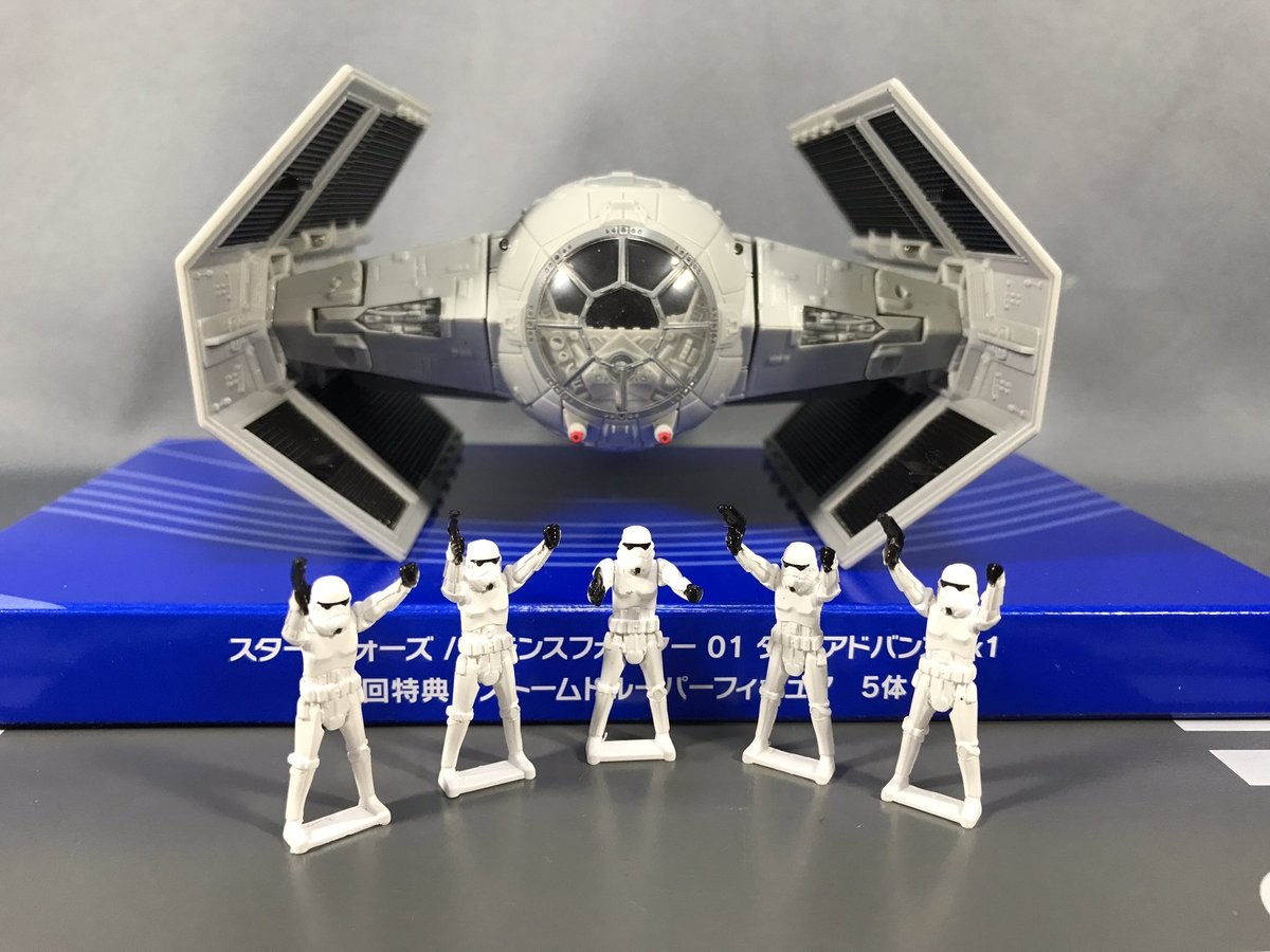 Transformers News: In-Hand Images of Takara Star Wars Powered By Transformers X1 Tie Advanced