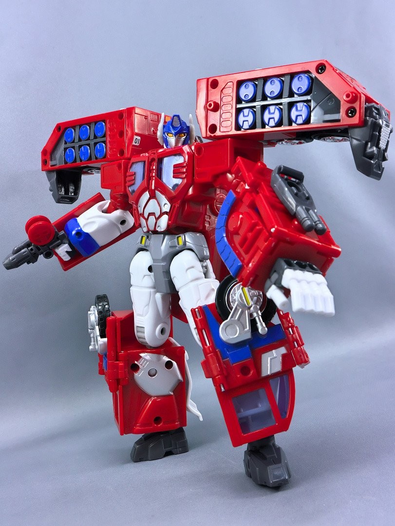 Transformers News: High Quality In Hand Images of Takara Tomy Transformers Encore God Fire Convoy (RID Omega Prime) Transformers News: High Quality In Hand Images of Takara Tomy Transformers Encore God Fire Convoy (RID Omega Prime)