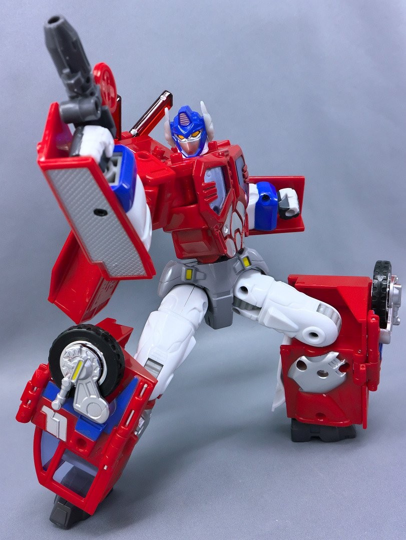Transformers News: High Quality In Hand Images of Takara Tomy Transformers Encore God Fire Convoy (RID Omega Prime) Transformers News: High Quality In Hand Images of Takara Tomy Transformers Encore God Fire Convoy (RID Omega Prime)