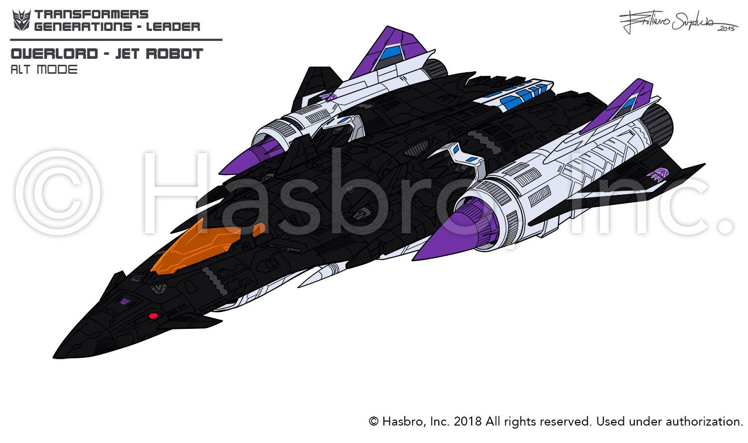 Transformers News: Early Concepts for Transformers Titans Return Overlord by Emiliano Santalucia