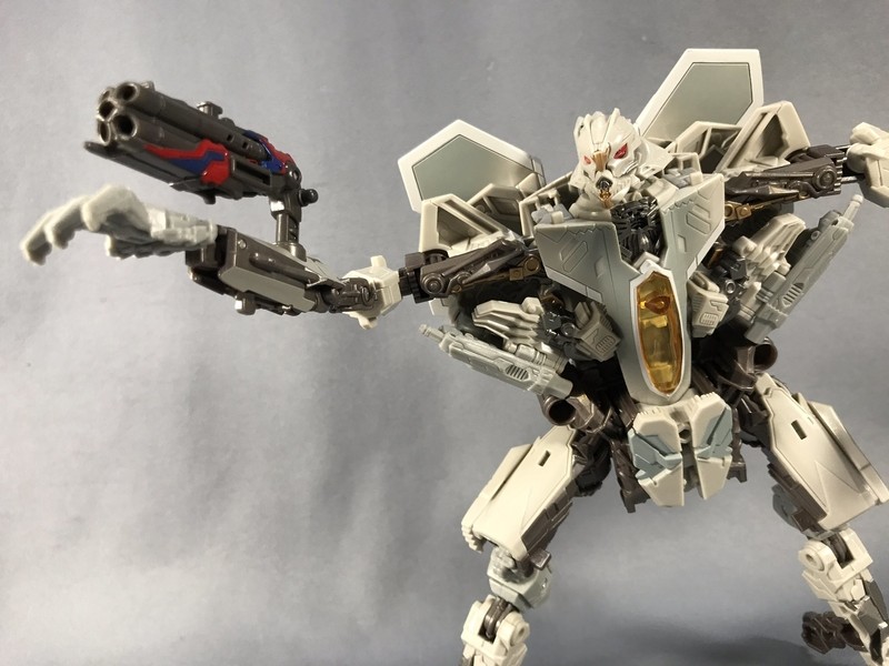 Transformers News: More In Hand Images of Takara Tomy Transformers Quad Barreled Shotgun