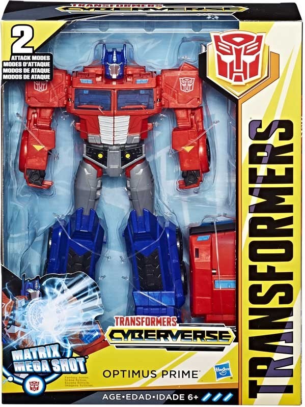 Transformers News: New Stock Images of Transformers Cyberverse Ultimate Megatron & Optimus Prime