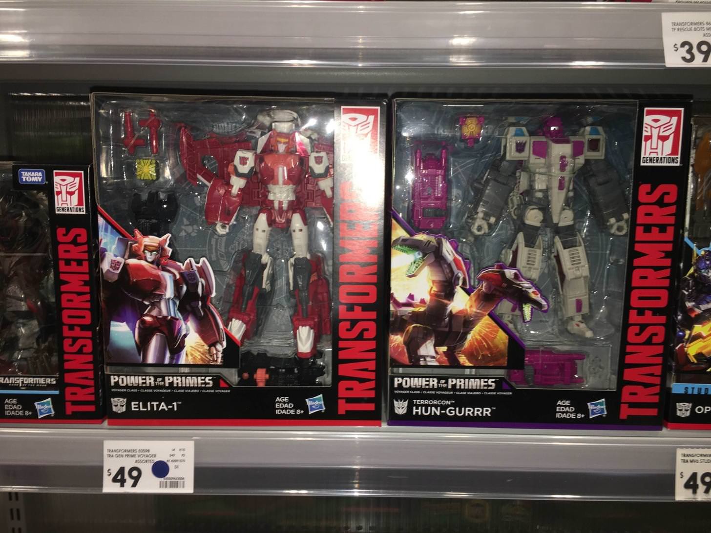 Transformers News: Transformers Power of the Primes Wave 2 Voyagers at Australian Retail