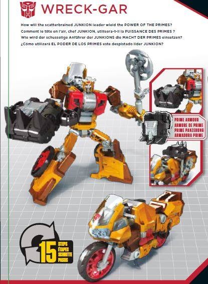 Transformers News: Stock Images of Power of the Primes Wreck-Gar Exclusive