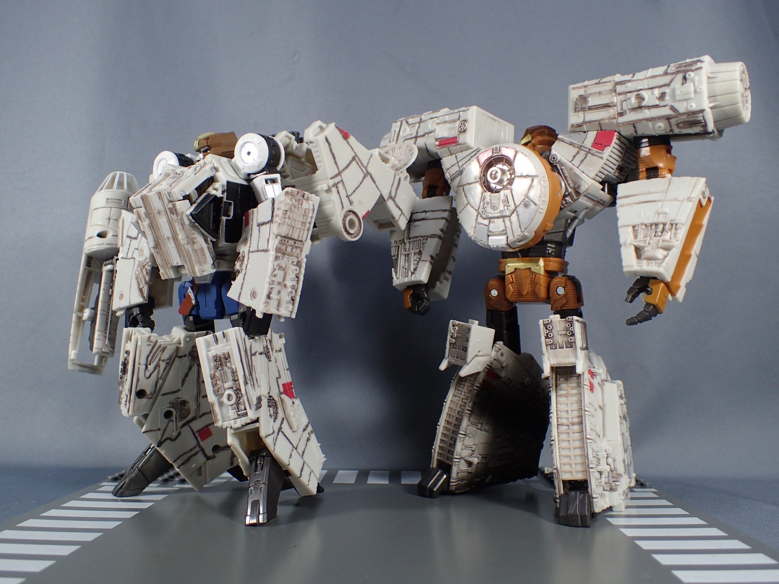 Transformers News: In-Hand Images of Takara Tomy Star Wars Powered By Transformer Millennium Falcon