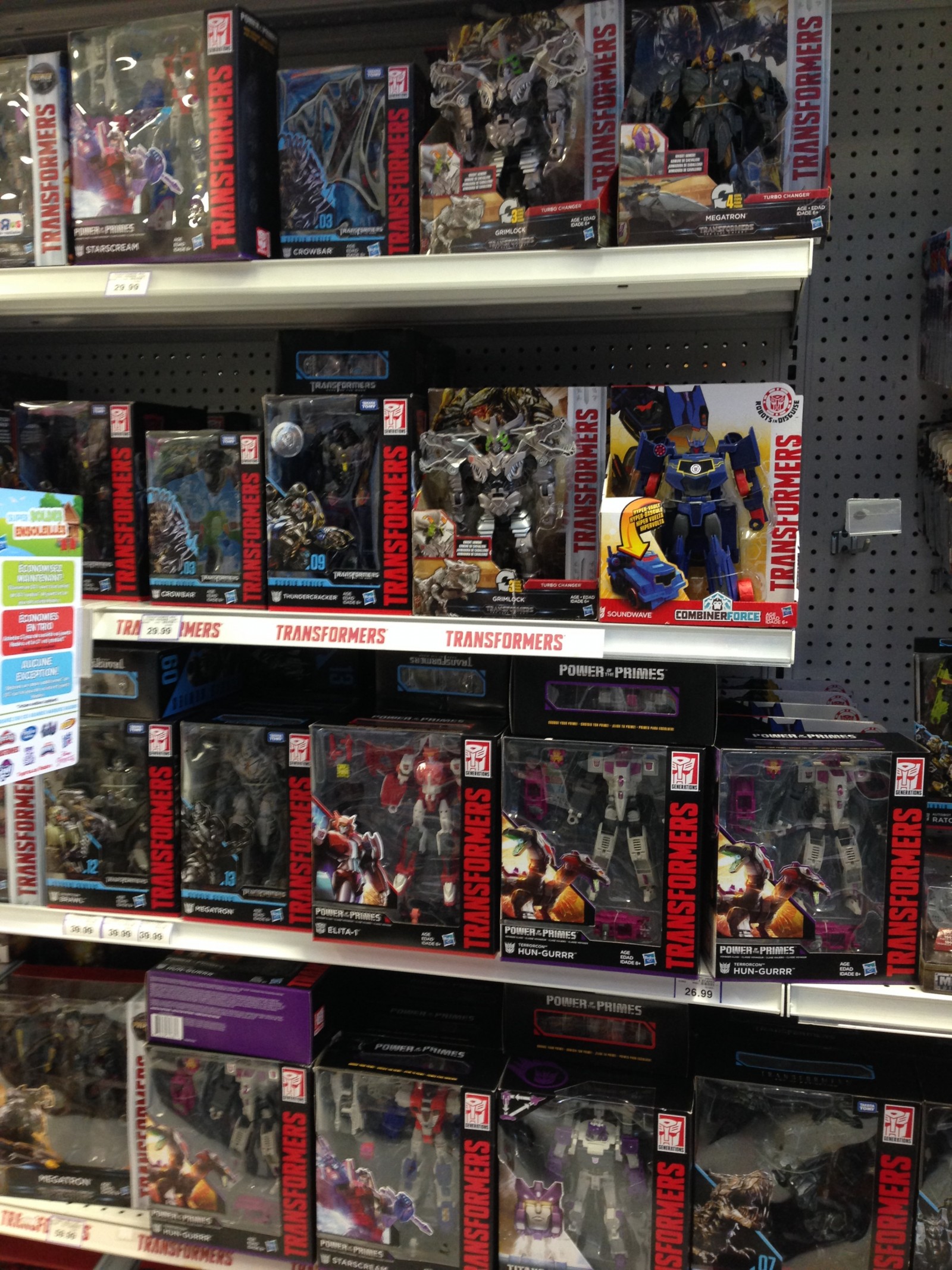 Transformers News: Transformers Studio Series Brawl and Megatron Found at Toysrus Canada