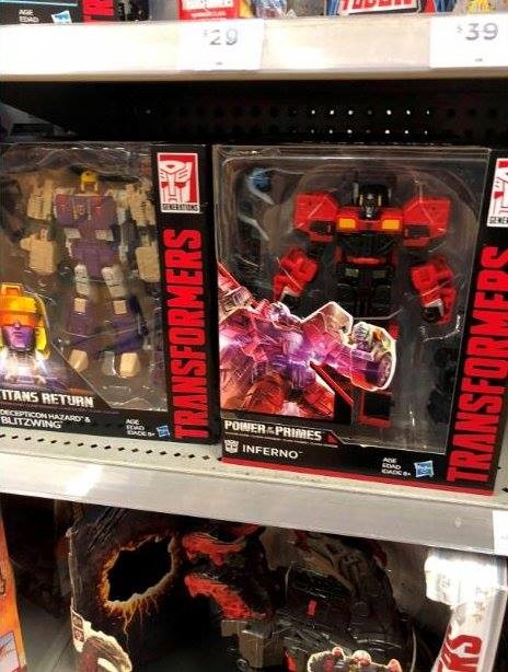 Transformers News: New Australian Transformers Sightings with SS Wave 2, POTP Inferno and First Ever Sighting for Cyber Transformers News: New Australian Transformers Sightings with SS Wave 2, POTP Inferno and First Ever Sighting for Cyber