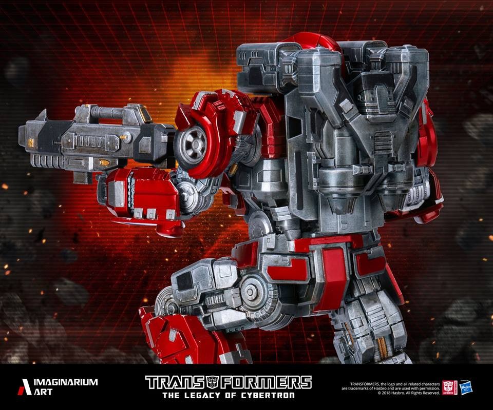 Transformers News: Imaginarium Art Transformers Ironhide Statue Fully Revealed