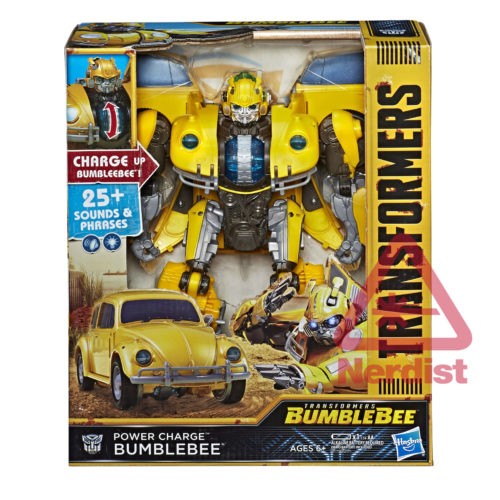 Transformers News: First Transformers Bumblebee Movie Power Charge Toy Revealed