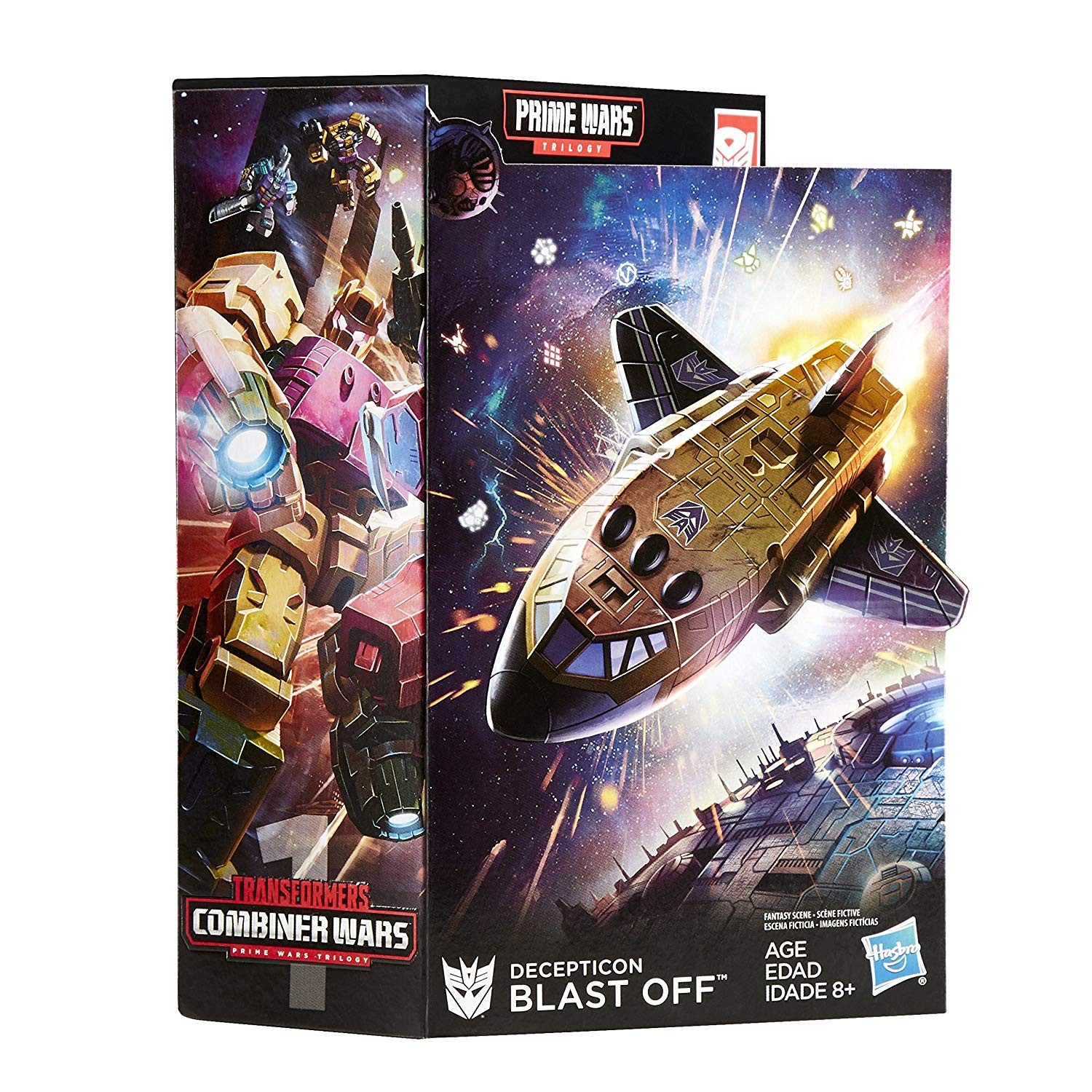 Transformers News: Transformers: Prime Wars Exclusive Blast Off with Megatronus Amazon Listing
