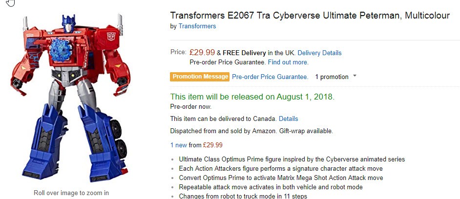 Transformers News: New Transformers Cyberverse Sightings in USA, Canada and UK Transformers News: New Transformers Cyberverse Sightings in USA, Canada and UK