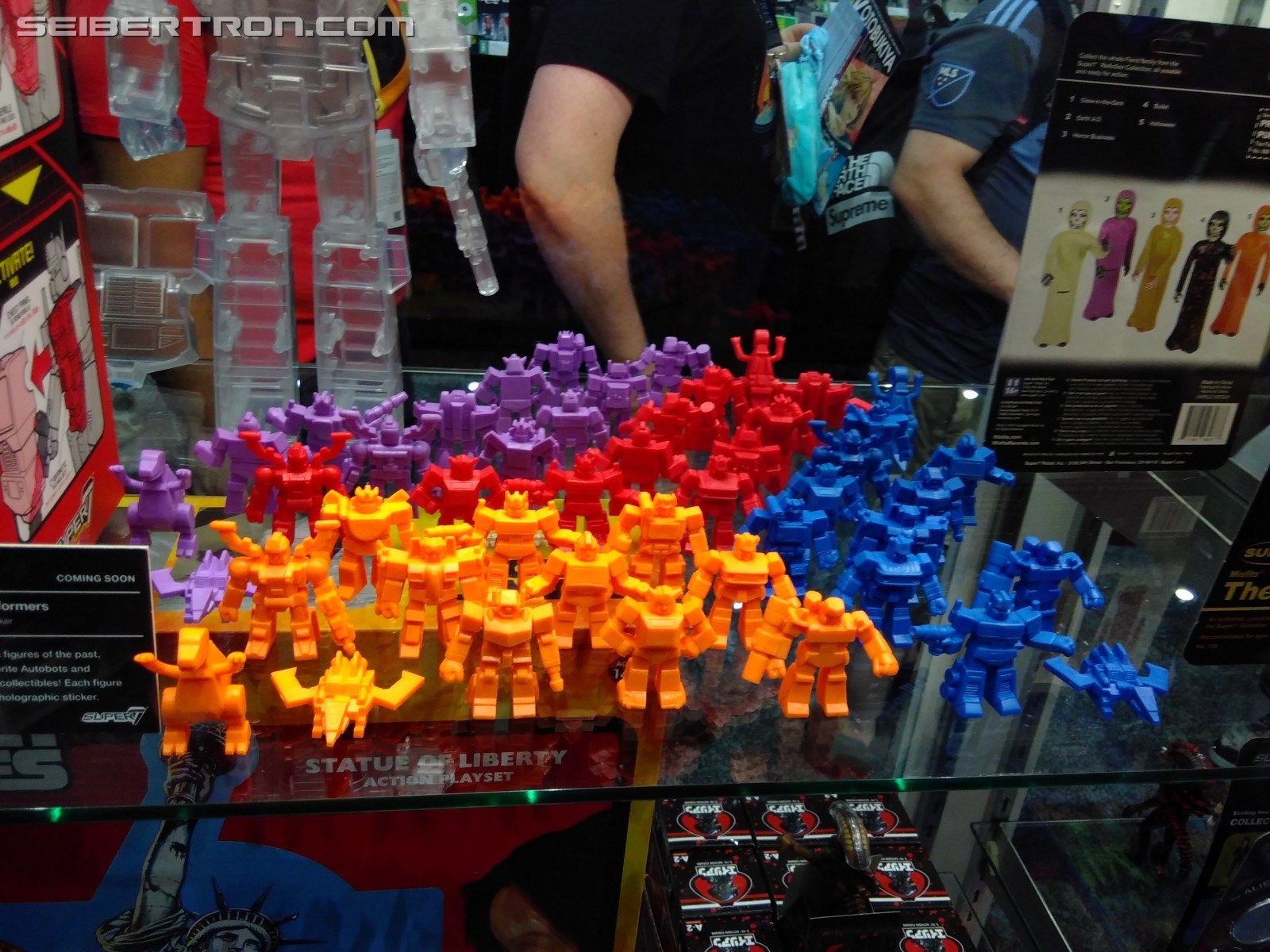 Transformers News: Super7 Licensed Transformers SuperCyborg Optimus and Decoy Minifigures #SDCC2018 #HasbroSDCC