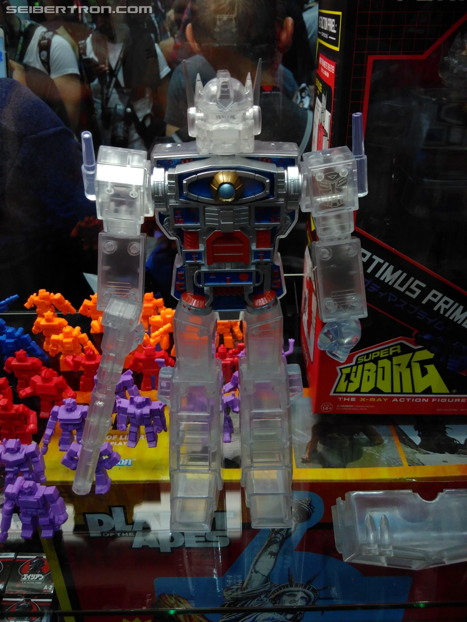 Transformers News: Super7 Licensed Transformers SuperCyborg Optimus and Decoy Minifigures #SDCC2018 #HasbroSDCC