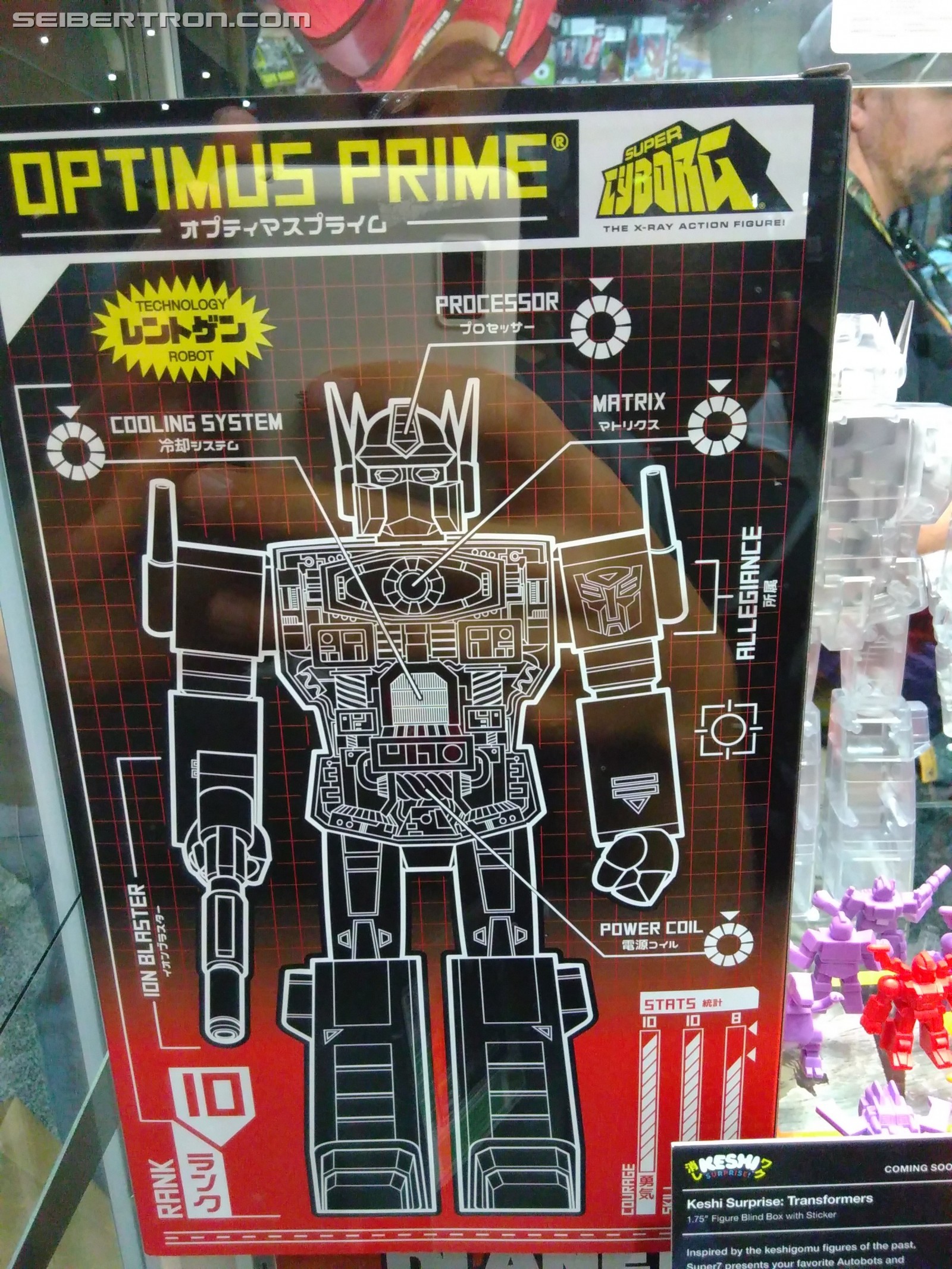 Transformers News: Super7 Licensed Transformers SuperCyborg Optimus and Decoy Minifigures #SDCC2018 #HasbroSDCC