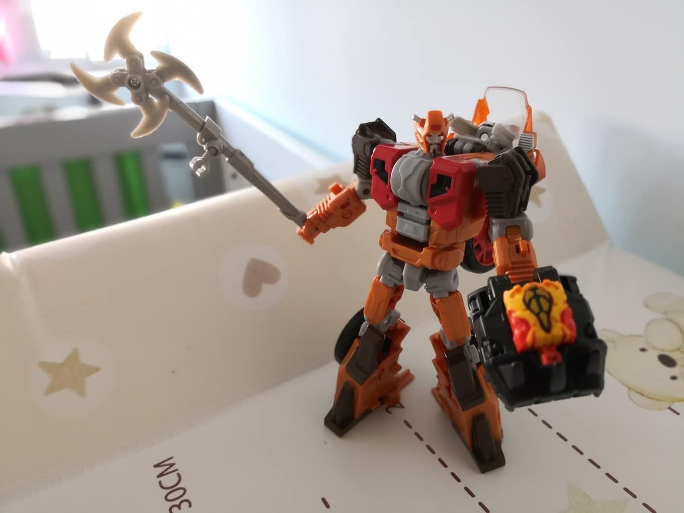 Transformers News: In-Hand Images of Transformers Power of the Primes Exclusive Wreck-Gar
