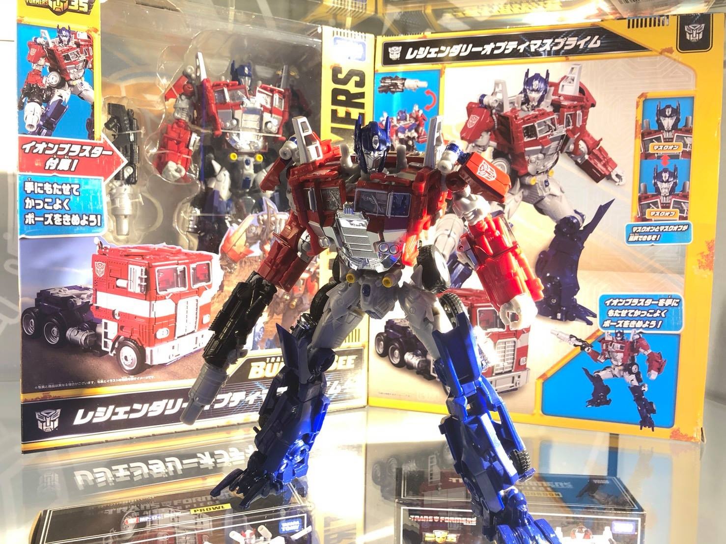 Transformers News: Transformers Bumblebee Movie Takara Leader Optimus Prime Revealed #ACGHK2018 Updated