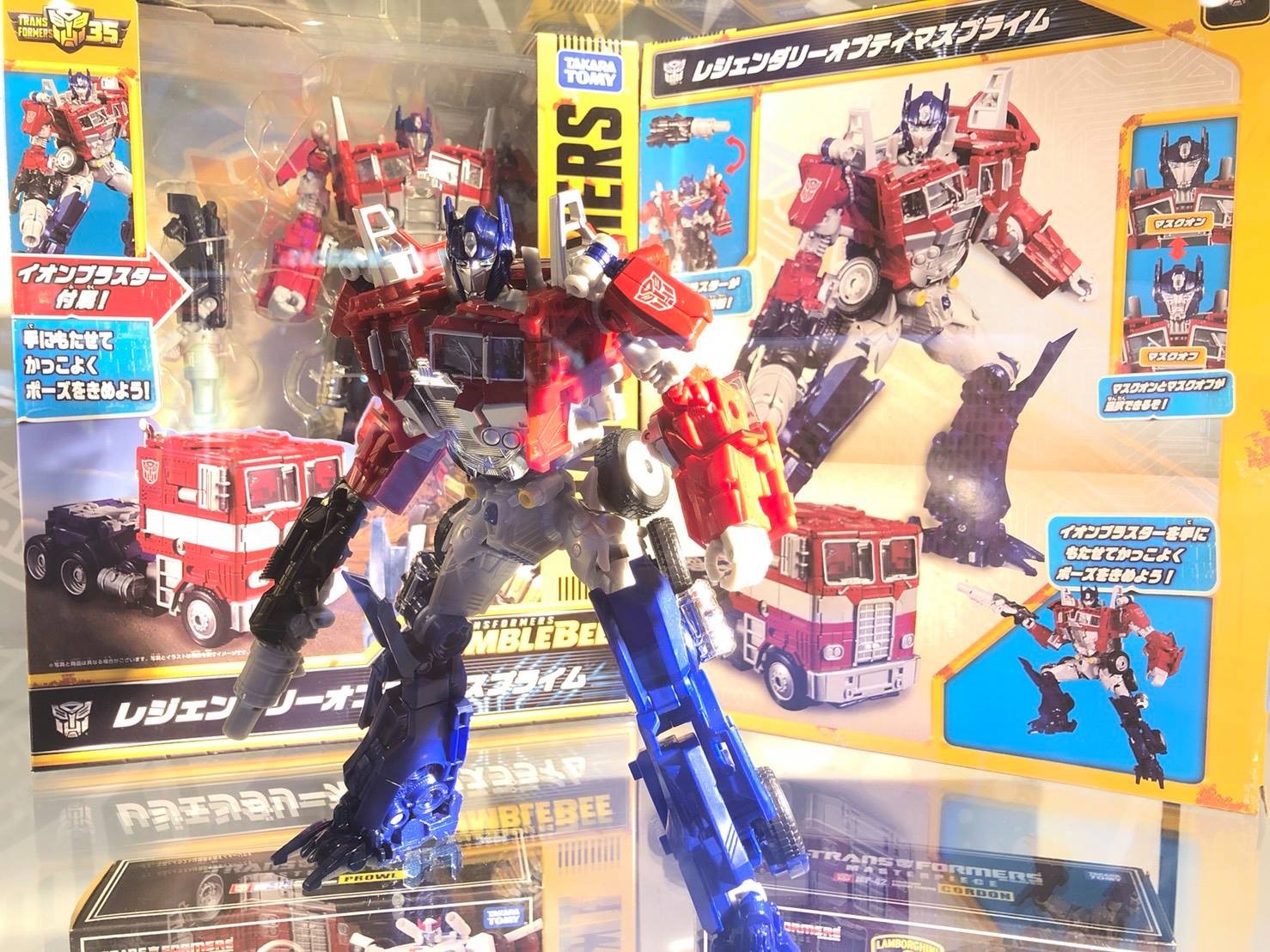 Transformers News: Transformers Bumblebee Movie Takara Leader Optimus Prime Revealed #ACGHK2018 Updated