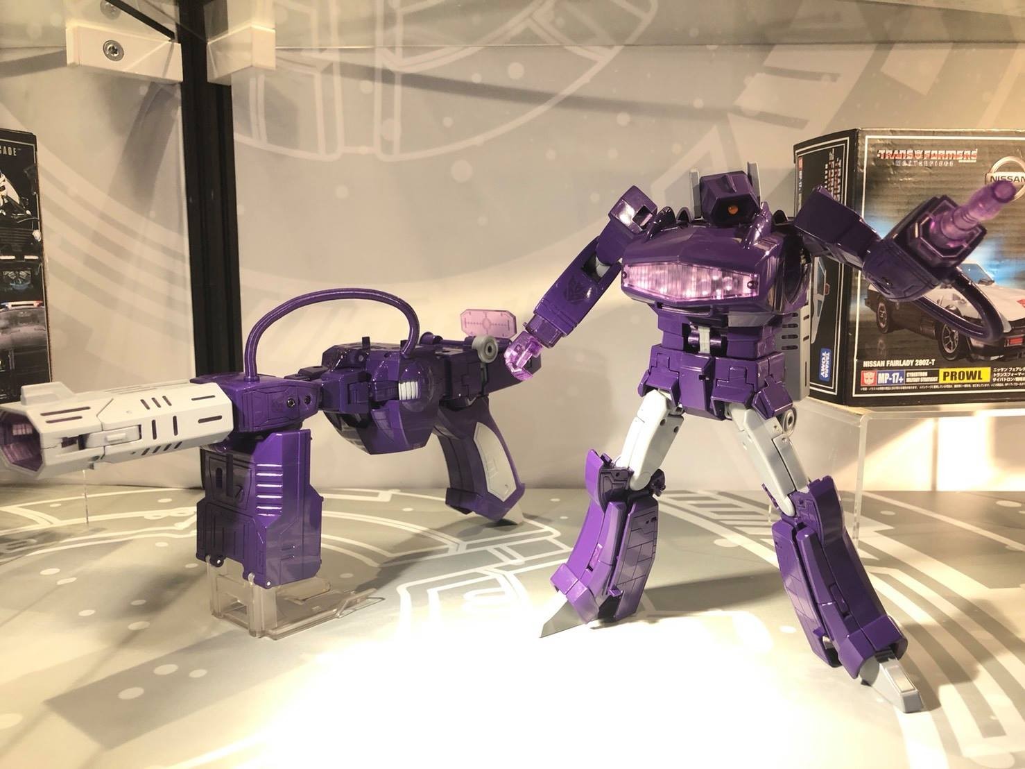 Transformers News: Takara Masterpiece Display at ACG Hong Kong 2018 with Prowl, Shockwave, Shadow Panther, Cordon Transformers News: Takara Masterpiece Display at ACG Hong Kong 2018 with Prowl, Shockwave, Shadow Panther, Cordon