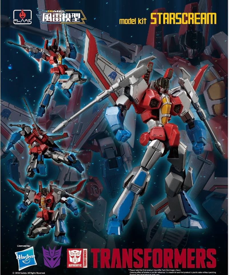 Transformers News: Flame Toys Furai Model Kit Starscream New Images, Pre-Orders Live Transformers News: Flame Toys Furai Model Kit Starscream New Images, Pre-Orders Live