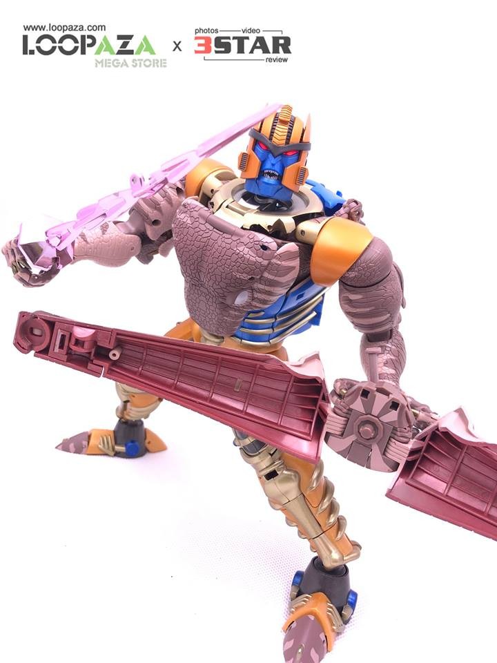 Transformers News: In-Hand Images of Takara Tomy Transformers Masterpiece MP-41 Dinobot