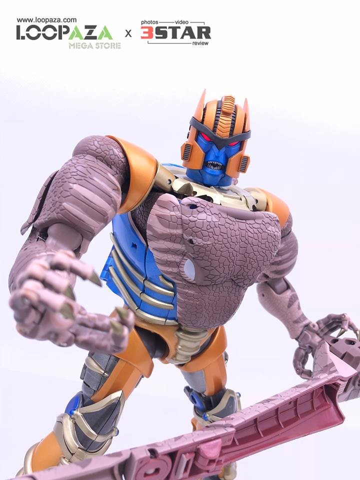 Transformers News: In-Hand Images of Takara Tomy Transformers Masterpiece MP-41 Dinobot