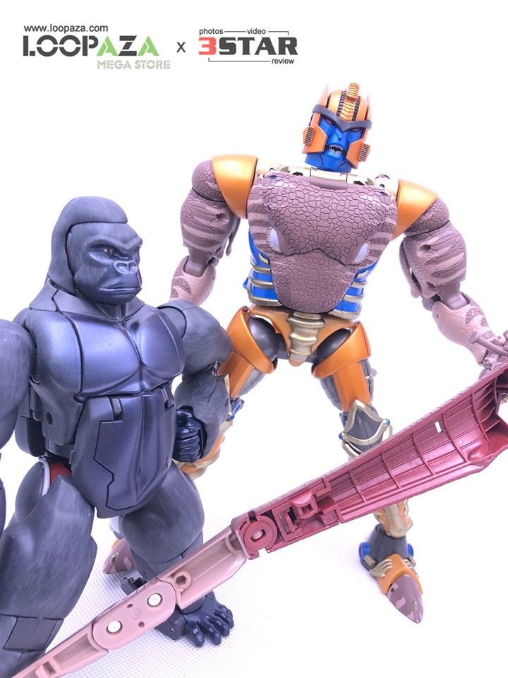 Transformers News: In-Hand Images of Takara Tomy Transformers Masterpiece MP-41 Dinobot