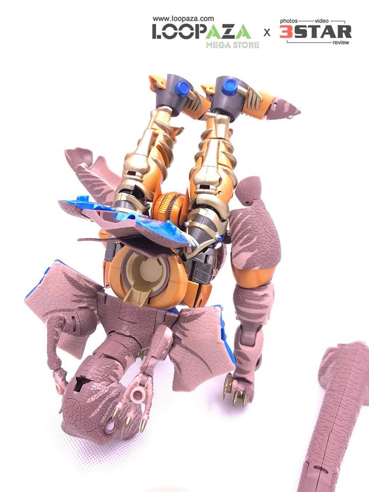 Transformers News: In-Hand Images of Takara Tomy Transformers Masterpiece MP-41 Dinobot