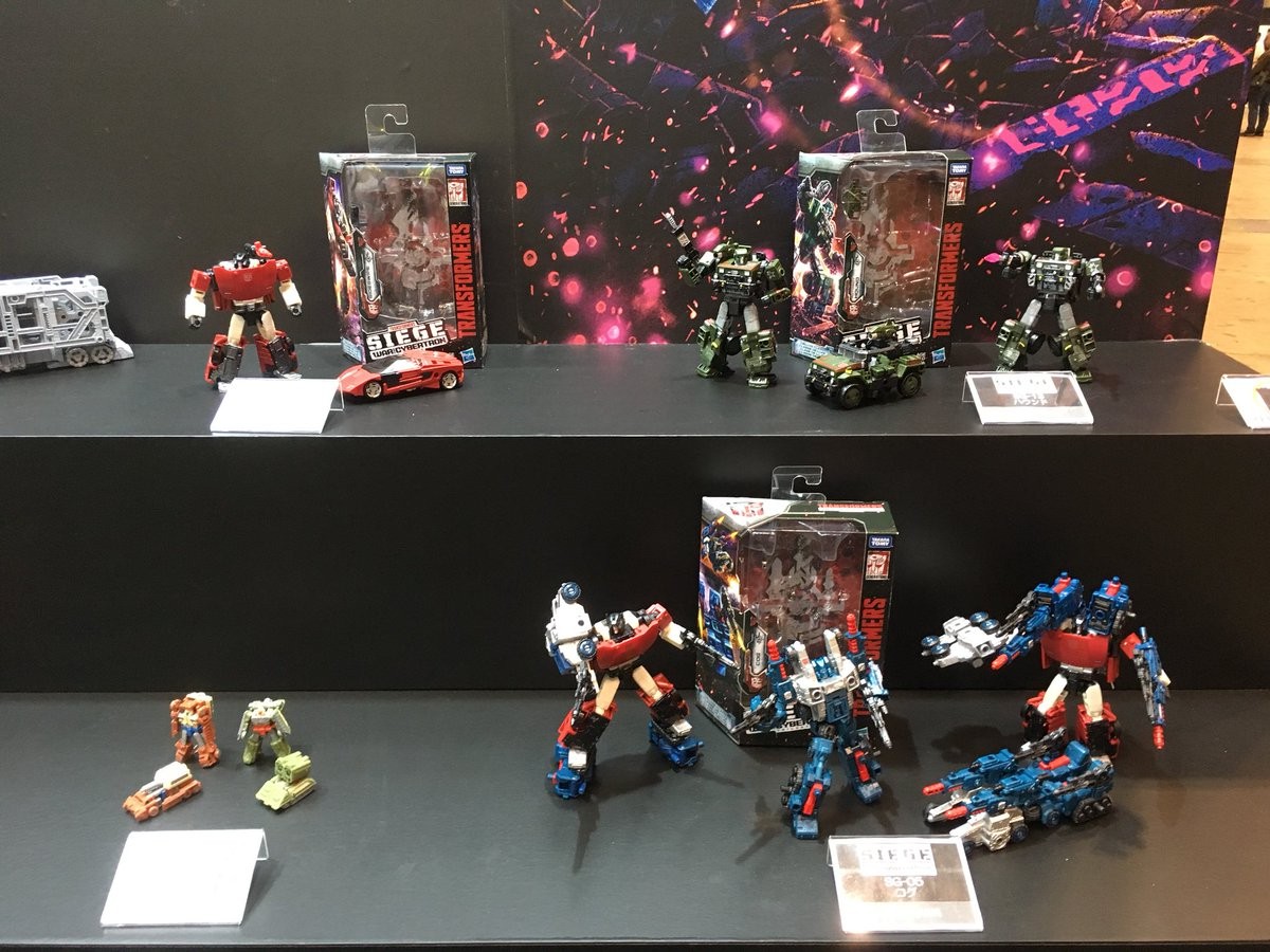 Transformers News: More Photos of Transformers War for Cybertron: Siege Figures at Wonderfest 2018 #?????  #wf2018s