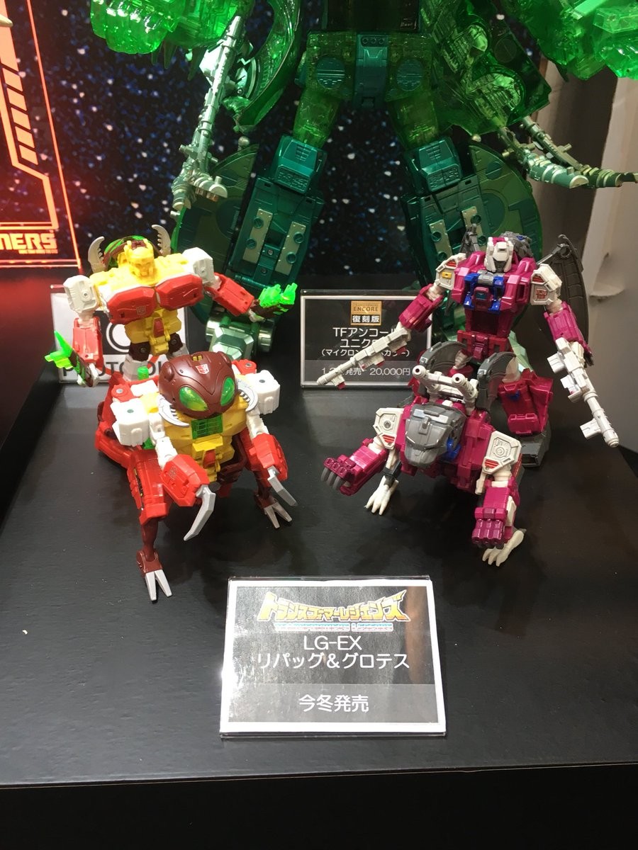 Transformers News: Takara Tomy Releasing Transformers Power of the Primes Grotusque, Repugnus, Throne of the Primes