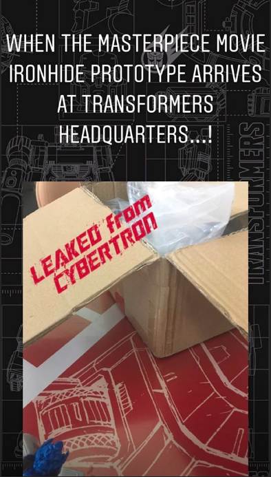 Transformers News: 'Leaked from Cybertron' Images Transformers Movie Masterpiece MPM-6 Ironhide
