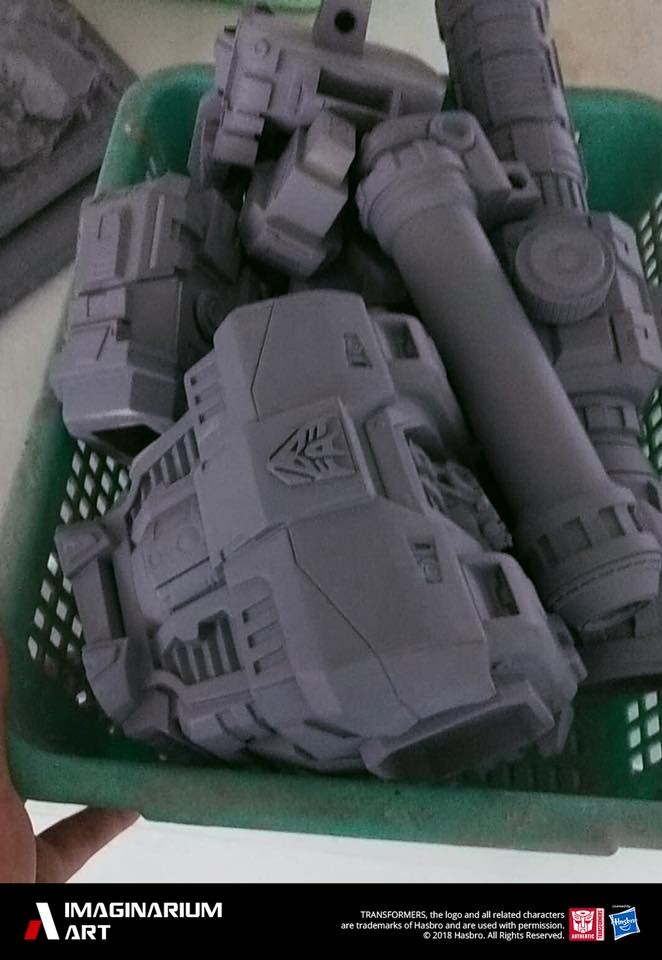 Transformers News: WIP Images of Imaginarium Art Transformers Megatron Statue
