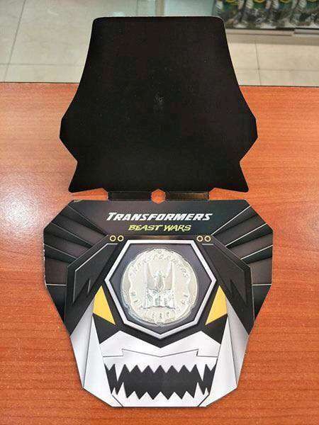 Transformers News: New In Package Images of Takara Tomy Transformers Masterpiece MP-34S Shadow Panther & Collector Coin