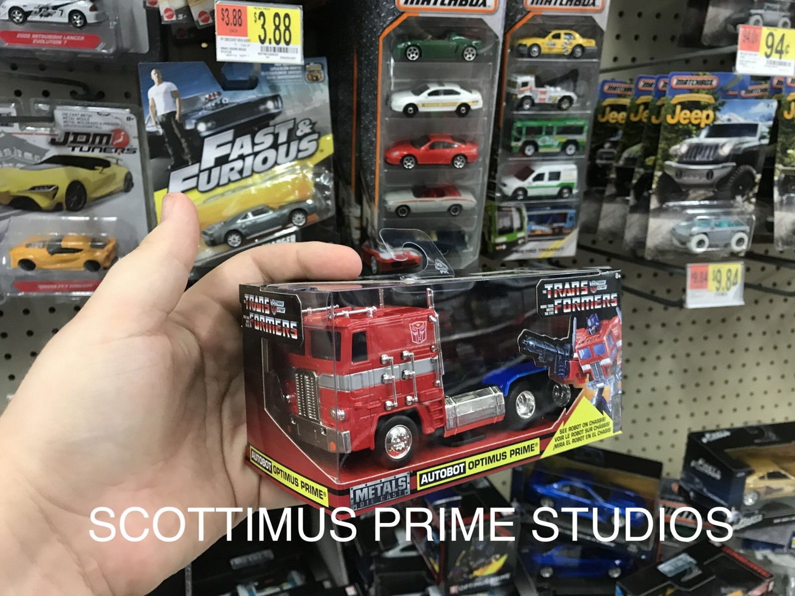 Transformers News: Jada Toys G1 Optimus Prime Spotted at US Retail