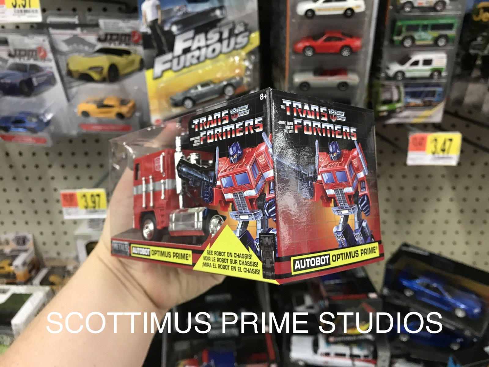 Transformers News: Jada Toys G1 Optimus Prime Spotted at US Retail