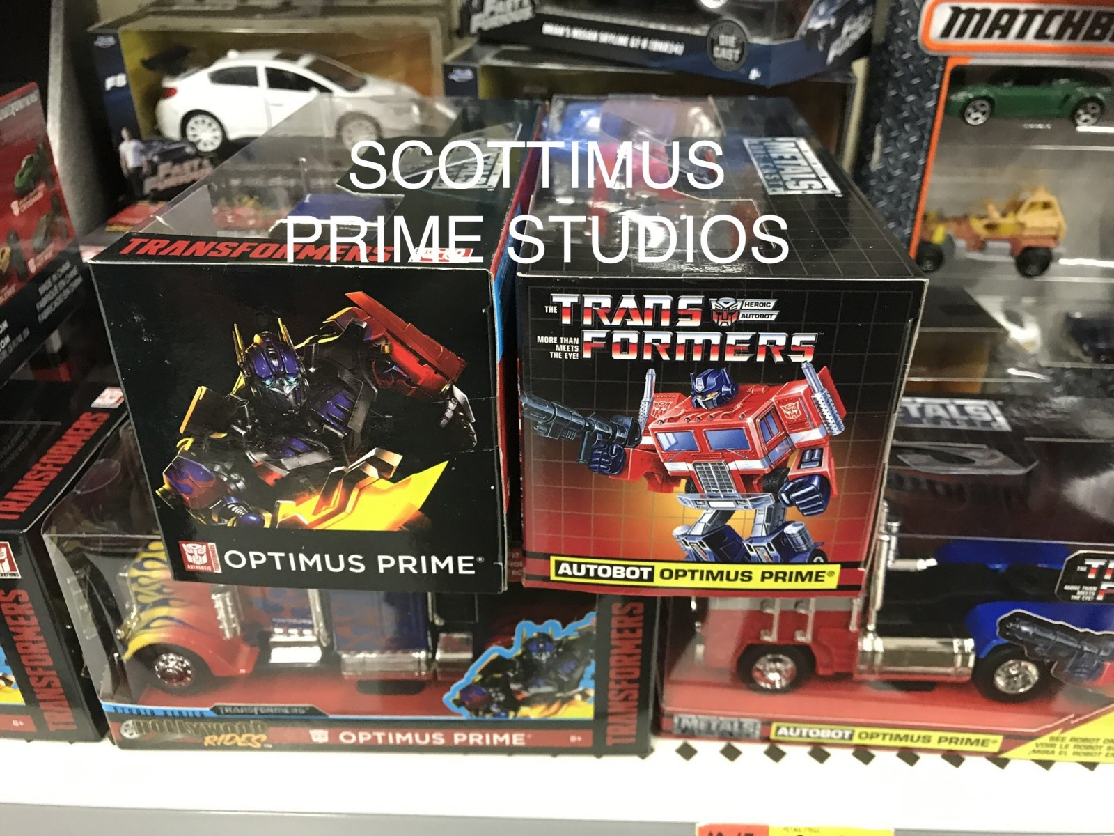 Transformers News: Jada Toys G1 Optimus Prime Spotted at US Retail
