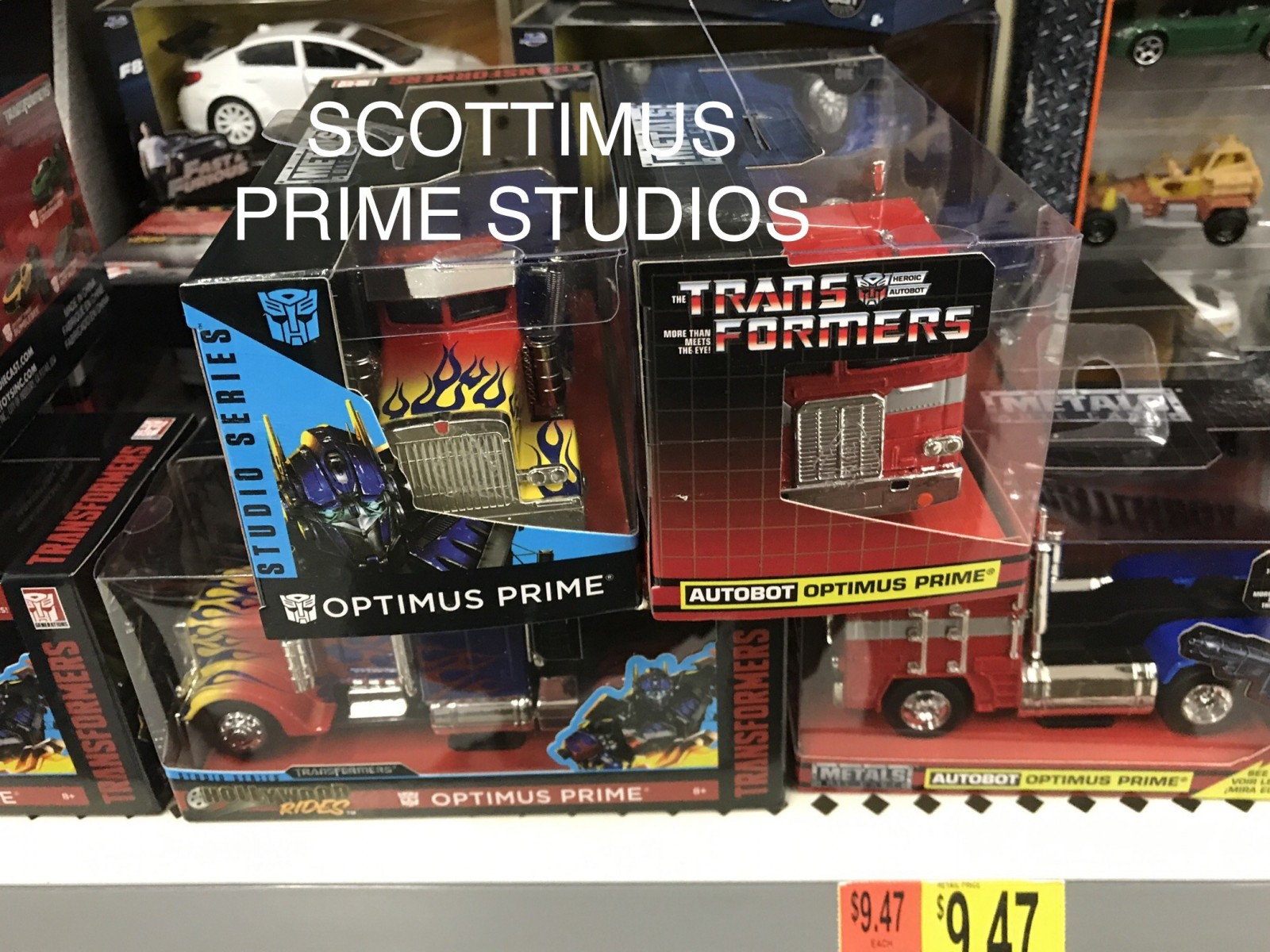 Transformers News: Jada Toys G1 Optimus Prime Spotted at US Retail