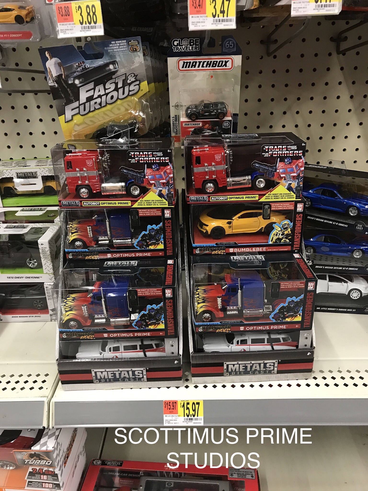 Transformers News: Jada Toys G1 Optimus Prime Spotted at US Retail